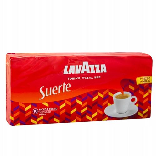 Włoska Kawa mielona LAVAZZA SUERTE 4 x 250g na Arena.pl