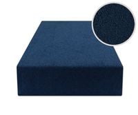 Prześcieradło Z Gumką 160X200 Frotte Granat