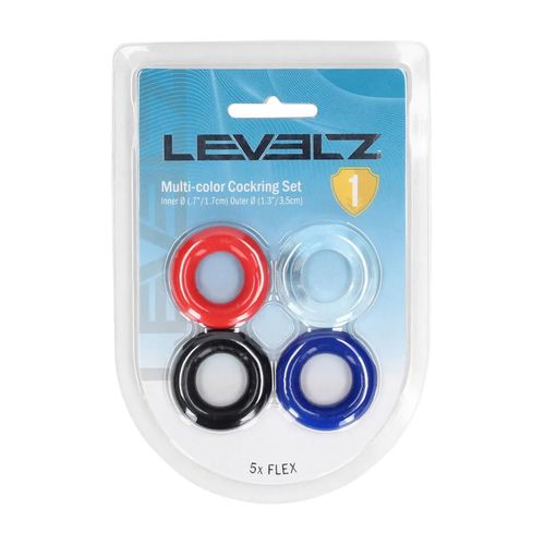 Cockring Set Of 4 - Multicolor na Arena.pl