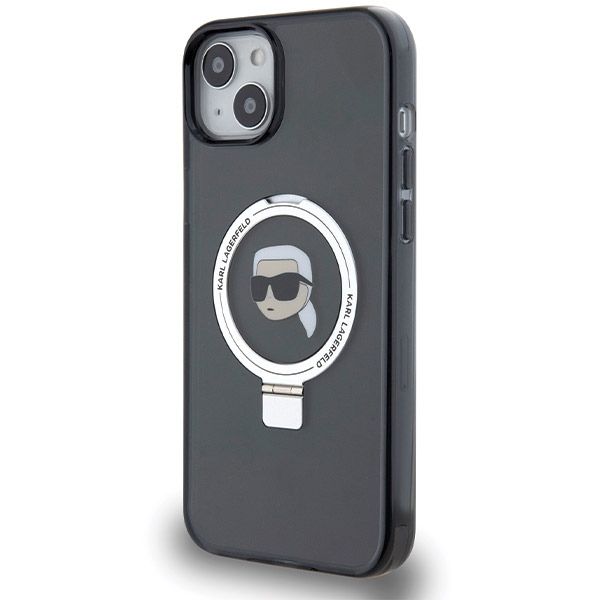 Etui Karl Lagerfeld do iPhone 15 Plus, iPhone 14 Plus, Czarny, MagSafe zdjęcie 2