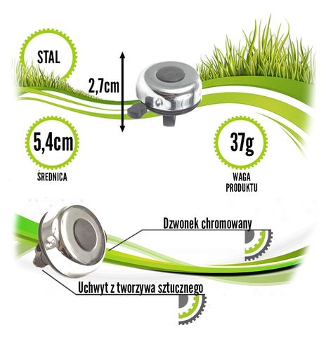 Dzwonek SE-3400 chromowany na Arena.pl