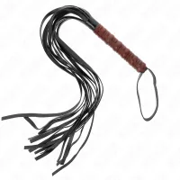 kink bat mahoniowy skorzany 53 cm - precyzyjny bat do kontroli