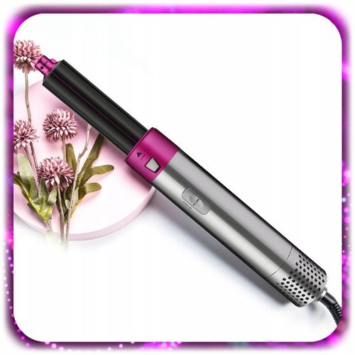 Lokówko-suszarka 5w1 Wielofunkcyjna JONIZACJA SZCZOTKA LOKI REGULACJA 1000W na Arena.pl