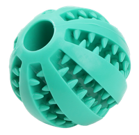 Piłka dentystyczna dla psa miętowa na przysmaki turkusowa 7cm UNIQ PETS
