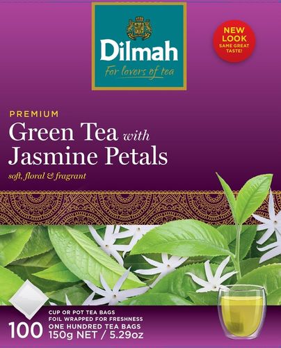 Dilmah Zielona herbata jaśminowa 100 x 1,5 g na Arena.pl