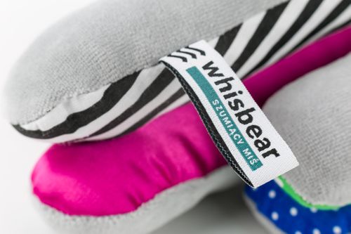 Whisbear Szumiący Miś - róż na Arena.pl