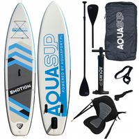 SUP zestaw AQUASUP Emotion 11'6" 350x84cm z wiosłem i siedziskiem do 190kg!