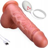 Wibrator Posuwisty Na Pilota, Nagrzewa Się, USB
