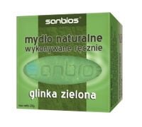 Mydło naturalne- glinka zielona - SANBIOS