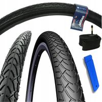 Opona rowerowa 28 x 1,75 47-622 + dętka 28 + łyżka zestaw opony rowerowe 28