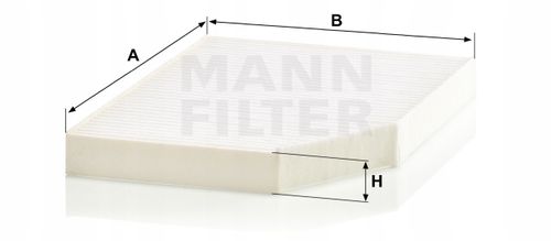 FILTR KABINOWY MANN-FILTER na Arena.pl