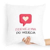 Poduszka Dla Dziewczyny Dziewczyna Do Wzięcia Z Nadrukiem Ze Zdjęciem