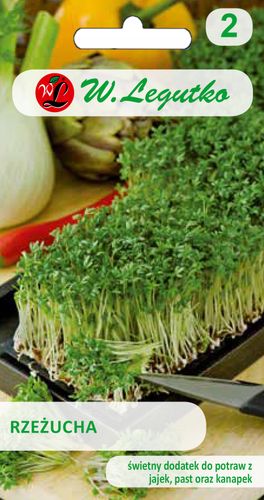Nasiona na kiełki, rzeżucha, 30g na Arena.pl