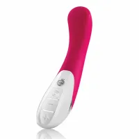 mystim al punto pink - dwusilnikowy model punktowy, silikon, 25 cm