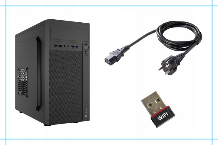 KOMPUTER INTEL CORE I5 16GB 256SSD DVD Windows 10 Wydajny do biura szybki zdjęcie 3