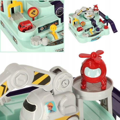 MEGA INTERAKTYWNY TOR PRZESZKÓD WYŚCIGOWY 2 GRACZY POJAZDY + HELIKOPTERY na Arena.pl