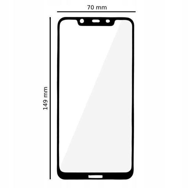 Spacecase Glass 5D Nokia 7.1 Plus zdjęcie 3
