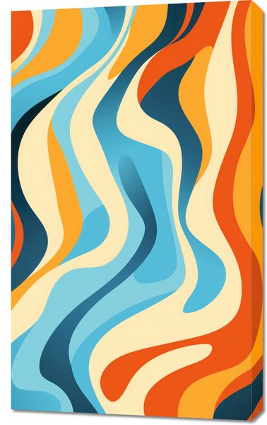 Obraz 60x100cm Tańczące Fale zdjęcie 1