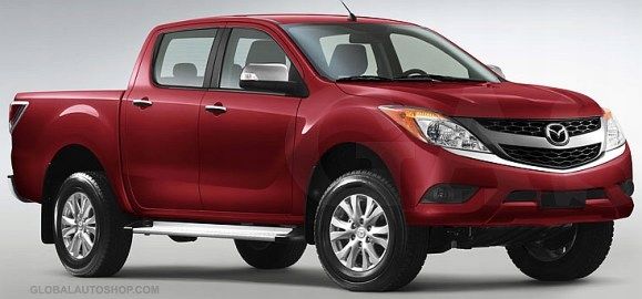 Mazda BT50 -Chromowane Listwy Grill Chrom Atrapy Zderzaka Tuning zdjęcie 2