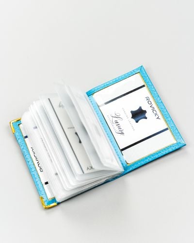 etui na karty skórzane 302-bl-blue na Arena.pl