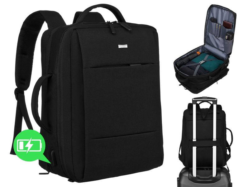plecak ptn 77705-8209 black zdjęcie 1