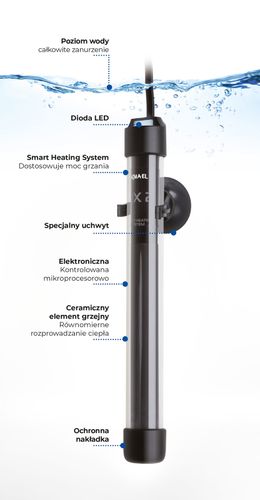 aquael grzałka fix 2 100w na Arena.pl