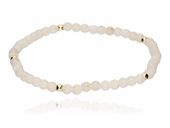 SREBRNA BRANSOLETKA ŻYŁCE NATURALNY KAMIEŃ KSIĘŻYCOWY INTUICJA KREATYWNOŚĆ