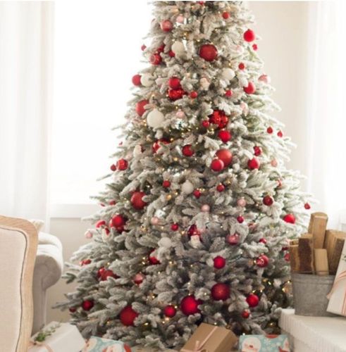 BOMBKI CHOINKOWE CZERWONE NIETŁUKĄCE TRADYCYJNE NA CHOINKĘ ZESTAW 48SZT na Arena.pl