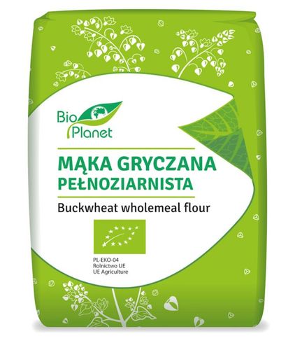 Bio Planet Mąka Gryczana Pełnoziarnista BIO 1 kg na Arena.pl