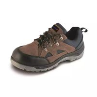 PÓŁBUTY BEZPIECZNE, BUTY BHP DEDRA BH9P2-38 ZAMSZOWE, ROZMIAR: 38, KAT.S1 SRC