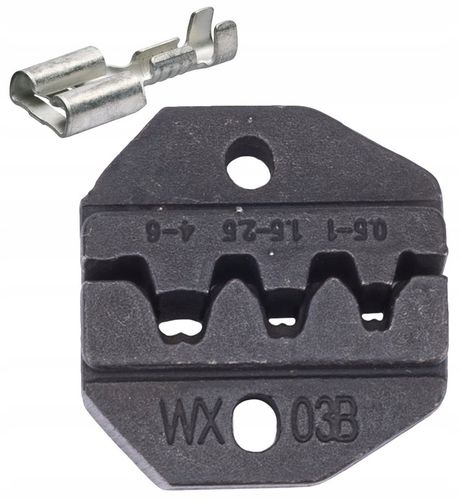 Zaciskarka Do Konektorów 5 Matryc 10-35 mm + Ściągacz do Izolacji 0,2-6 mm na Arena.pl