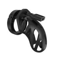 mancage model 9 cm - klatka intymna regulowana, silikon medyczny