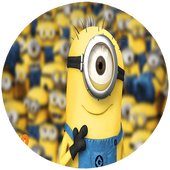 Opłatek na tort Minionki