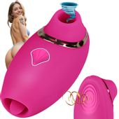 Kobiecy Wibrator Powietrzny Do Łechtaczki, Ssący Masażer Do Pochwy Piersi