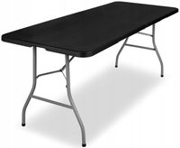 STÓŁ OGRODOWY CATERINGOWY SKŁADANY ROZKŁADANY PLASTIKOWY 180x75cm PREMIUM