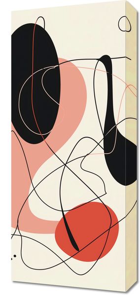 Obraz 30x70cm Wibracje Abstrakcji zdjęcie 1