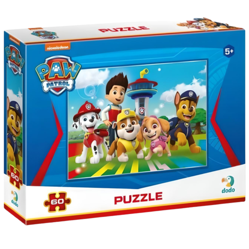Puzzle Psi Patrol 60 Elementów Paw Patrol Kolorowa Układanka Dla Dzieci na Arena.pl