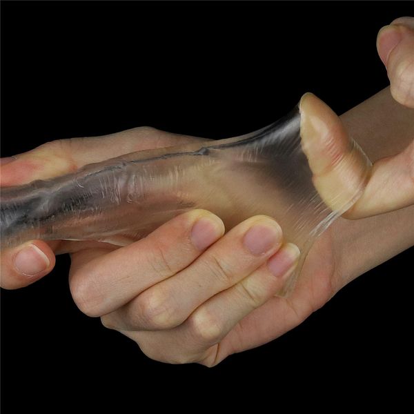Flawless Clear Penis Sleeve Add 1'' zdjęcie 6