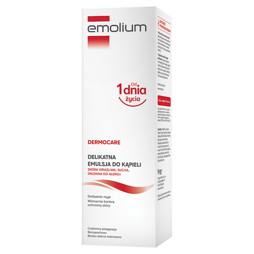 Emolium Dermocare Delikatna emulsja do kąpieli 400 ml na Arena.pl