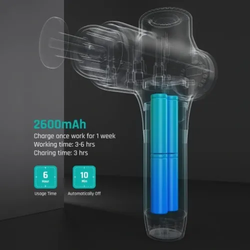 Pistolet do masażu Mebak "3 ", CZARNY na Arena.pl