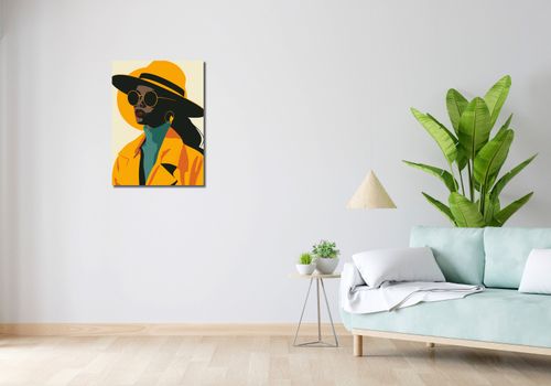 Obraz 50x70cm Żółta Stylowość na Arena.pl