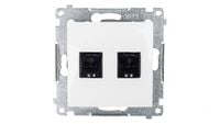 GNIAZDO KOŃCOWE RJ-45 D62.01/11-SIMON54