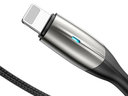 Kabel USB Baseus Horizontal LED Apple Lightning 200cm Black na Arena.pl