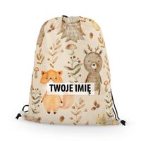 WORKO-PLECAK DZIECIĘCY z Twoim imieniem Urocze zwierzątka 167