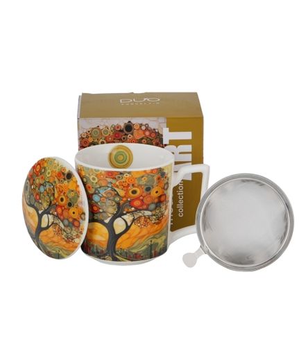 kubek 450ml. z zaparzaczem MODERN TREE na Arena.pl