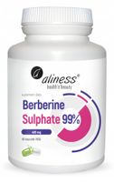 Aliness BERBERYNA 400mg SIARCZAN 99% NAJMOCNIEJSZY Odchudzanie Glukoza 60k