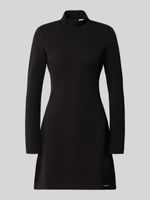 Sukienka mini ze stójką Calvin Klein Jeans Czarny roz.XS