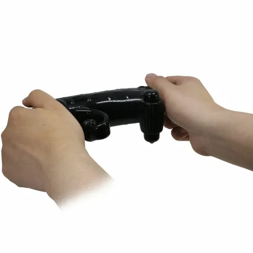 romance mc64 czarny rękaw anatomiczny z funkcją wibracji tpe na Arena.pl