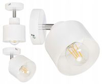 LAMPA KINKIET żyrandol regulowany loft metal KUBEK