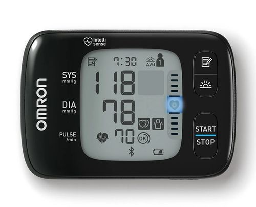 Ciśnieniomierz nadgarstkowy RS7 INTELLI IT aplikacja, Bluetooth, OMRON na Arena.pl